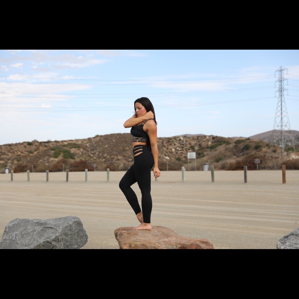 Bombshell Sportswear Bra And Leggings